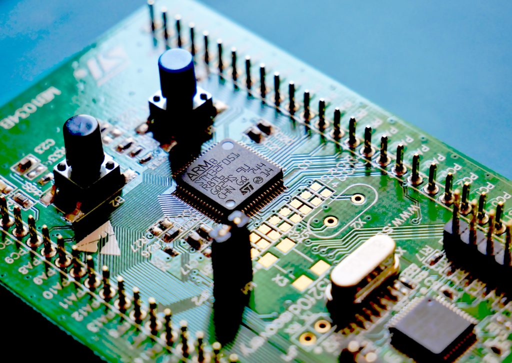 Close-up de semicondutor