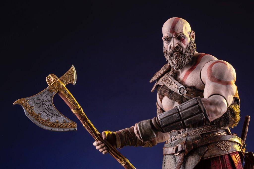 Imagem de Kratos, de God of War